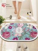 Kaymaz Banyo Paspası - Gül Pembesi - 40x60cm - 2