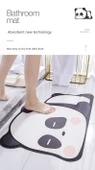 Yumuşak Silikon Diatomit Banyo Paspası - 170x240 cm - Panda-Jun Jun - 8
