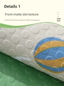 Çocuk Banyo Kaymaz Zemin Matı - PVC Duş Matı - 50x80cm - Küçük Bomei - 3
