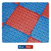 30x30 Gri Su Yalıtımlı Drenajlı Banyo Halısı - 15mm - 6