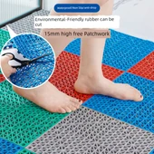 30x30 Gri Su Yalıtımlı Drenajlı Banyo Halısı - 15mm - 3
