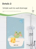 Çocuk Banyo Kaymaz Zemin Matı - PVC Duş Matı - 50x80cm - Küçük Bomei - 4