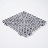30x30 Gri Su Yalıtımlı Drenajlı Banyo Halısı - 15mm - 1