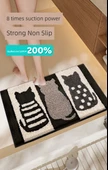 Çizgi Film Banyo Paspası 50x80cm Hayaller Gerçek Oluyor Kaymaz Halı - 8