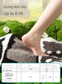 Çizgi Film Banyo Paspası 40X60cm Turp Tavşan Kaymaz Halı - 4