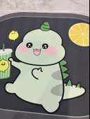 Çizgili Desenli Diatomit Banyo Paspası - 80x120cm Tavşan Ailesi Dikdörtgen thumbnail 11