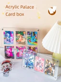 Akrilik Koleksiyonluk Eşya Standı - 3 Bağlantılı Kart Tuğla + Yuvalı Taban (6.5x9cm) - 2