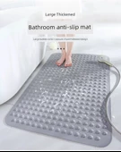 Kaymaz Banyo Halısı - 120x80cm Uzay Grisi Atmosfer Kabarcıklı - 5