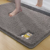 Emici Banyo Paspası - 40x60cm - Soluk Köri thumbnail 1