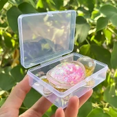 Hareketli Kumlu Kaplumbağa - Küçük Altın Kaplumbağa Zümrüt Yeşili - Plastik Kutulu - 3