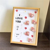 DIY Fotoğraf Çerçevesi Para Buketi Hediye - Lüks Çerçeve-Lamba ve Çanta Prenses Mutlu 2 - 6