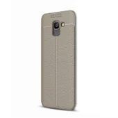Gpack Samsung Galaxy J6 Kılıf Niss SilikonNano Glass Koruyucu Ekran - 1