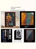 Kendin Yap Altın Varak Boyama Seti - Küçük Dolu thumbnail 5