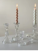Mat Spiral Mum - Fildişi Beyazı (2'li Paket) - 8