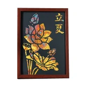 Kendin Yap Altın Varak Boyama Seti - Küçük Dolu thumbnail 9