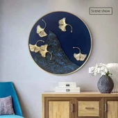 Reçine Duvar Dekoru - Altın Kanatlı Balık 2'li Paket - 5
