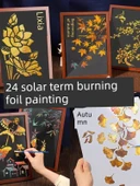 Kendin Yap Altın Varak Boyama Seti - Küçük Dolu thumbnail 2