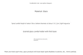 Mat Spiral Mum - Fildişi Beyazı (2'li Paket) - 7