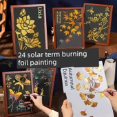 Kendin Yap Altın Varak Boyama Seti - Küçük Dolu thumbnail 7