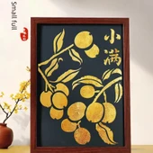 Kendin Yap Altın Varak Boyama Seti - Küçük Dolu thumbnail 1