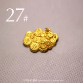 Reçine Altın Külçe Para Ağacı Model - No. 27 (Tekli Paket, 2-4cm) - 1