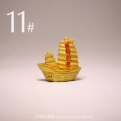 Reçine Altın Külçe Para Ağacı Model - No. 11 (Tekli Paket, 2-4cm) - 1