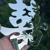 Çift Mutlu Karakter Akrilik Ayna - 20cm - 3