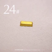 Reçine Altın Külçe Para Ağacı Model - No. 24 (Tekli Paket, 2-4cm) - 1