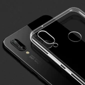 Gpack Huawei honor Play Kılıf Süper Silikon Arka KorumaNano Glass - 4