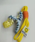 Anahtarlık Dinazor Kafası Hayvan Araba Çanta Cüzdan Süsü Oyuncak Oynar Kafa Çene En Yeni thumbnail 1