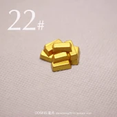 Reçine Altın Külçe Para Ağacı Model - No. 22 (Tekli Paket, 2-4cm) - 1