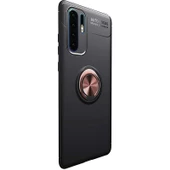 Gpack Huawei P30 Pro Kılıf Ravel Yüzüklü Mıknatıslı  Full Kapatan Cam - 5