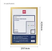 A3 Manyetik Çerçeve - Gold - 1