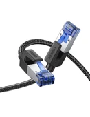 UGREEN 80727 NW121 CAT8 2000MHz Bant 25GB/s Daha Yüksek Ağ Hızı Ethernet Kablosu Siyah 15metre - 1