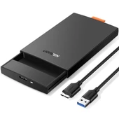 UGREEN 60353 CM237 2.5¨ USB 3.0 to SATA Hard Disk Kutusu 5GB/s Veri Aktarımı Darbe Önleyici Tasarım - 1