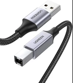 UGREEN 80802 US369 USB-A to USB-B 2.0 Örgülü Yazıcı Kablosu 1.5metre - 1