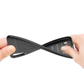 Gpack Xiaomi Mi 9 Kılıf Niss Silikon Deri GörünümlüNano Glass - 3