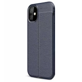 Gpack Apple iPhone 11 Pro Kılıf Niss Silikon Deri Görünümlü - 3