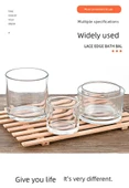 Şeffaf Cam Mumluk Aromaterapi Kabı - 100ml (Model 104) - 7