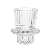 Kristal Cam Mumluk - Geniş Ağızlı - 6