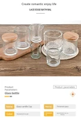 Şeffaf Cam Mumluk Aromaterapi Kabı - 100ml (Model 104) - 8