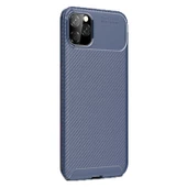 Gpack Apple iPhone 11 Pro Max Kılıf Negro Karbon Dizayn Silikon - 3