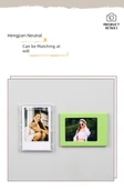 3 İnç Polaroid Mini Fotoğraf Çerçevesi - Derin Siyah - 11
