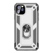 Gpack Apple iPhone 11 Pro Max Kılıf Vega Standlı Yüzüklü MıknatıslıNano Glass - 4