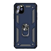 Gpack Apple iPhone 11 Pro Kılıf Vega Standlı Yüzüklü MıknatıslıNano Glass - 6