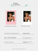 3 İnç Polaroid Mini Fotoğraf Çerçevesi - 12 Renk - 5
