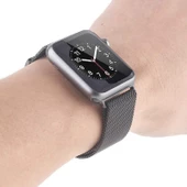 Gpack Apple Watch 42 mm Kılıf Metal Kayış Kordon - 4