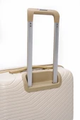Elatae Exclusive Pro Polipropilen Kırılmaz 2'li Valiz Seti Büyük Boy - Orta Boy Bej - Vizon 5239 thumbnail 7