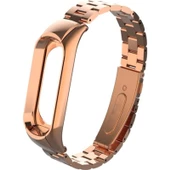 Gpack Xiaomi Mi Band 3 Kordon Metal Baklava Desenli - 1