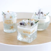 DIY Aromaterapi Cam Mumluk - Elmas Eşkenar Dörtgen Bardak - 5